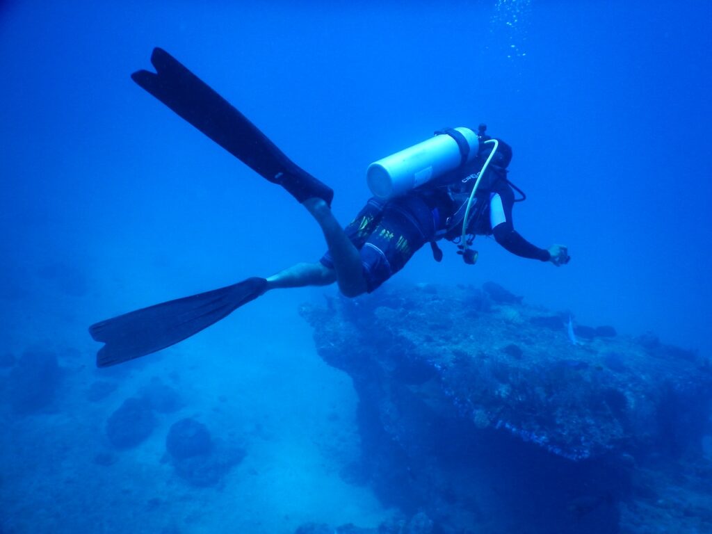 scuba dive in india